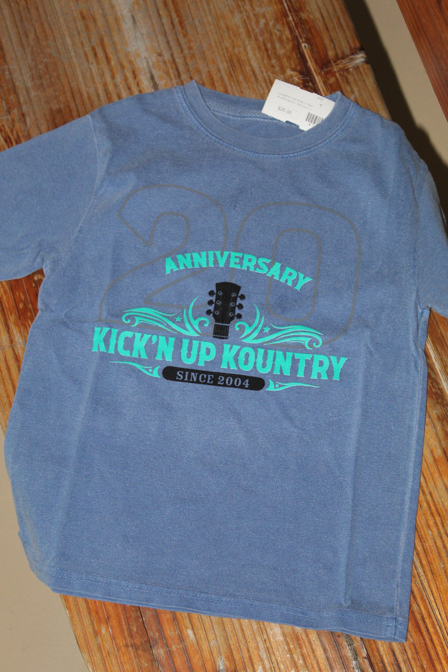 20TH ANNIVERSARY ARTIST SHIRT - KIDS - BLUE