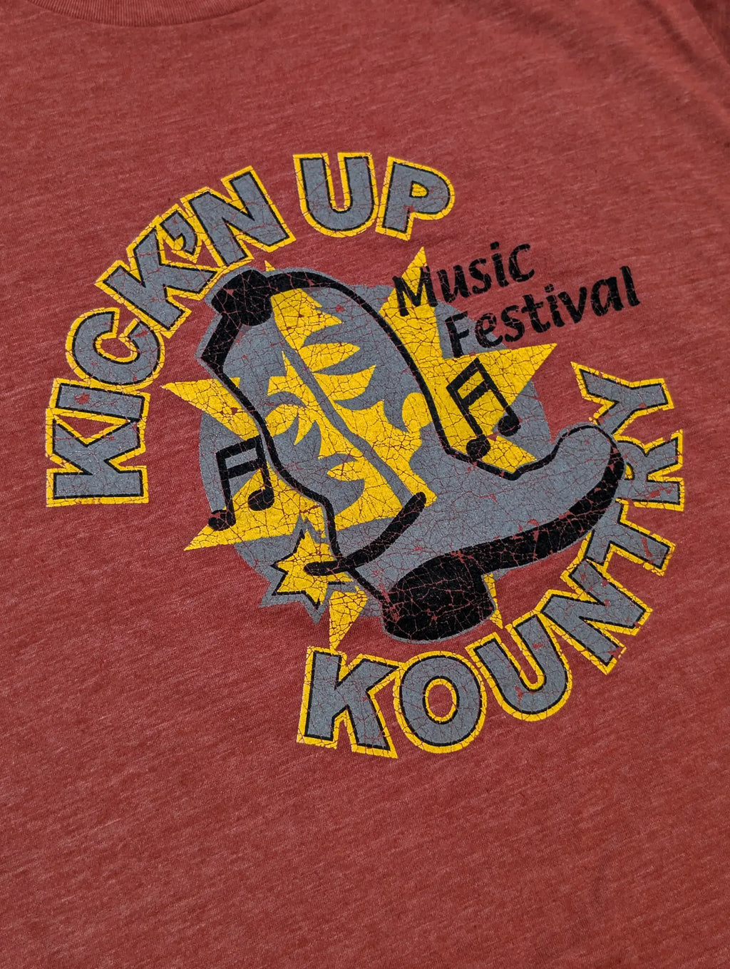 2025 Lineup Vintage Tee - Chili