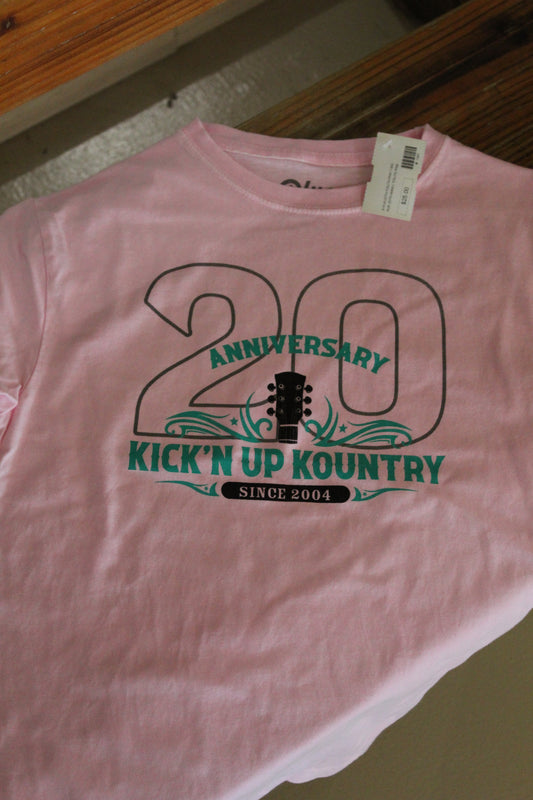 20TH ANNIVERSARY ARTIST SHIRT - KIDS - PINK