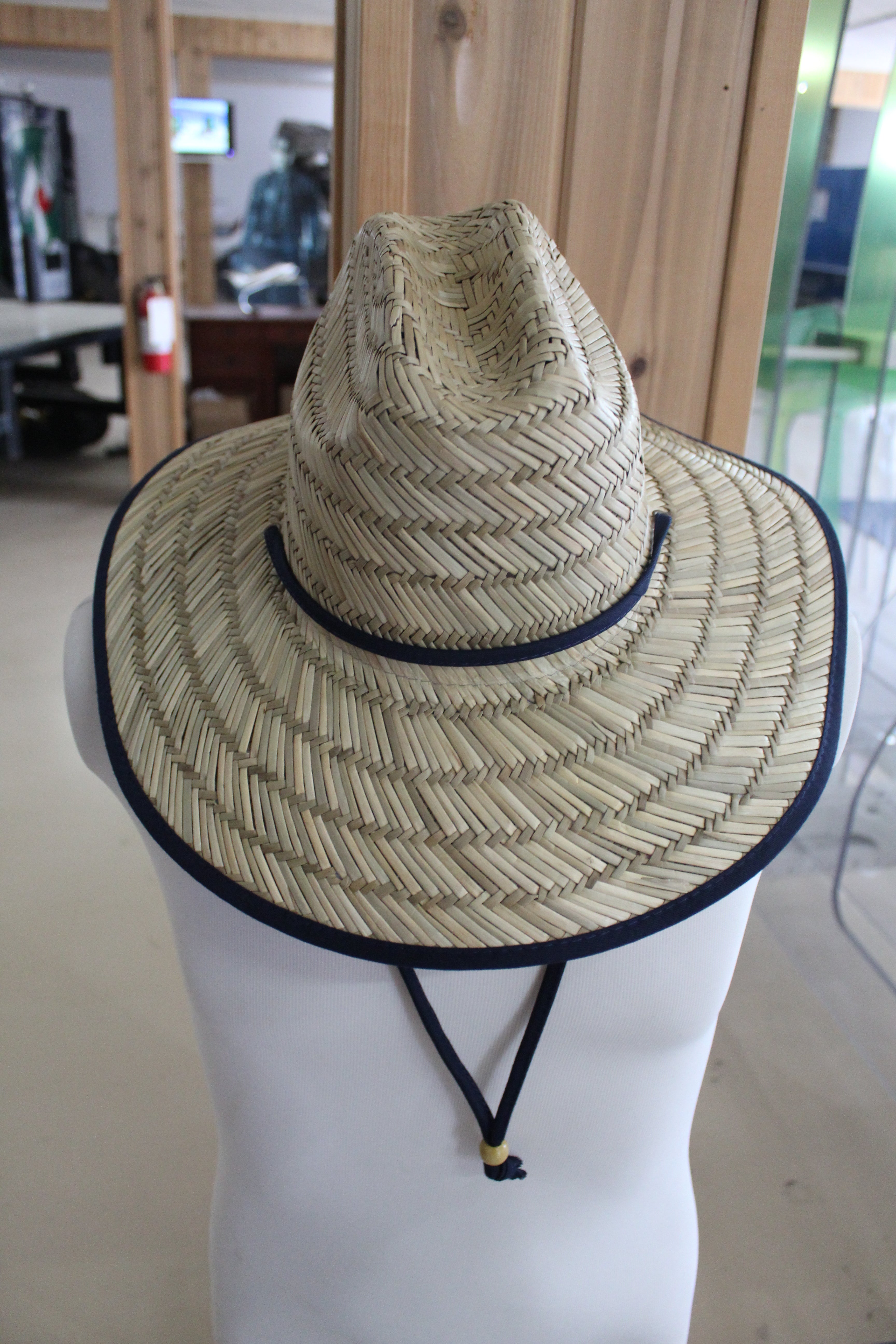STRAW HAT - AMERICAN FLAG