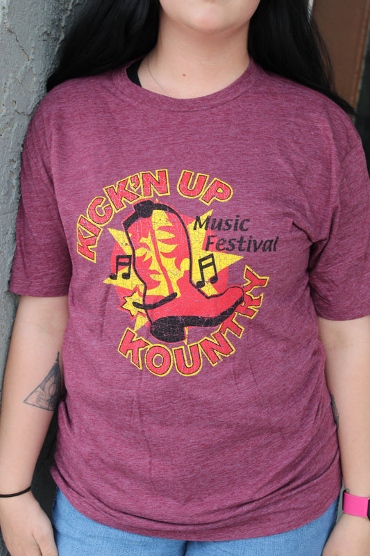 2024 ARTIST T-SHIRT - MAROON