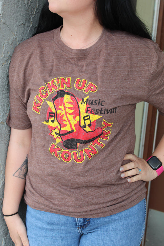 2024 ARTIST T-SHIRT - BROWN