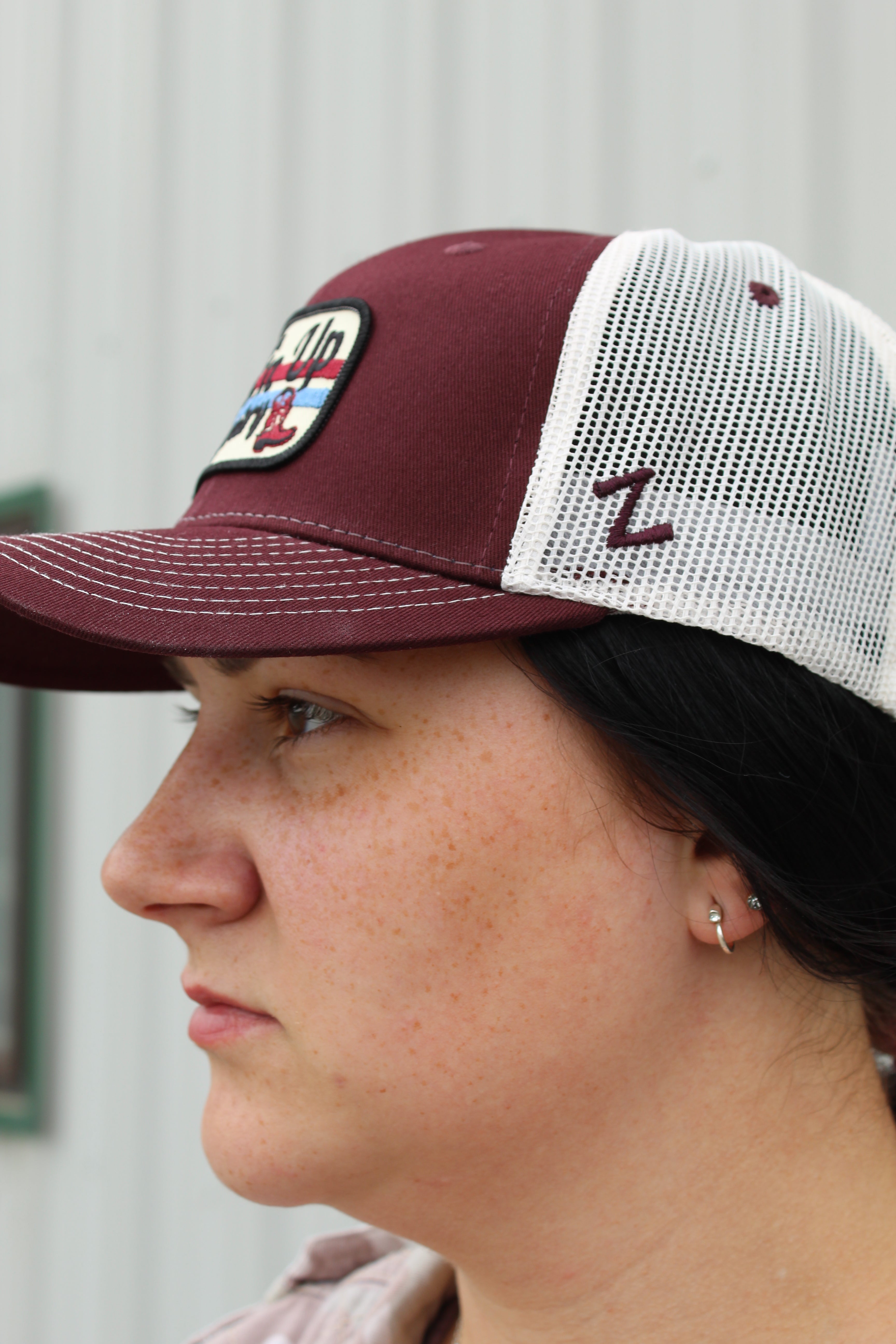2024 KICK'N UP KOUNTRY BOOTS HAT - MAROON