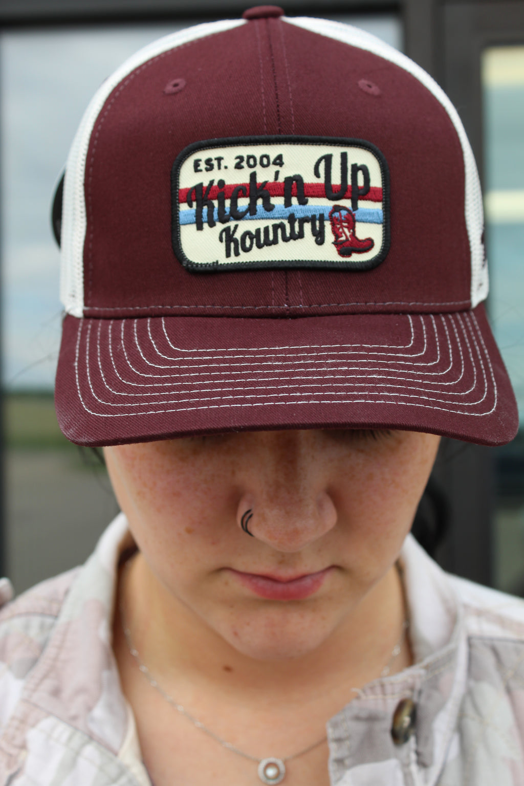 2024 KICK'N UP KOUNTRY BOOTS HAT - MAROON