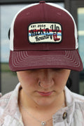 2024 KICK'N UP KOUNTRY BOOTS HAT - MAROON