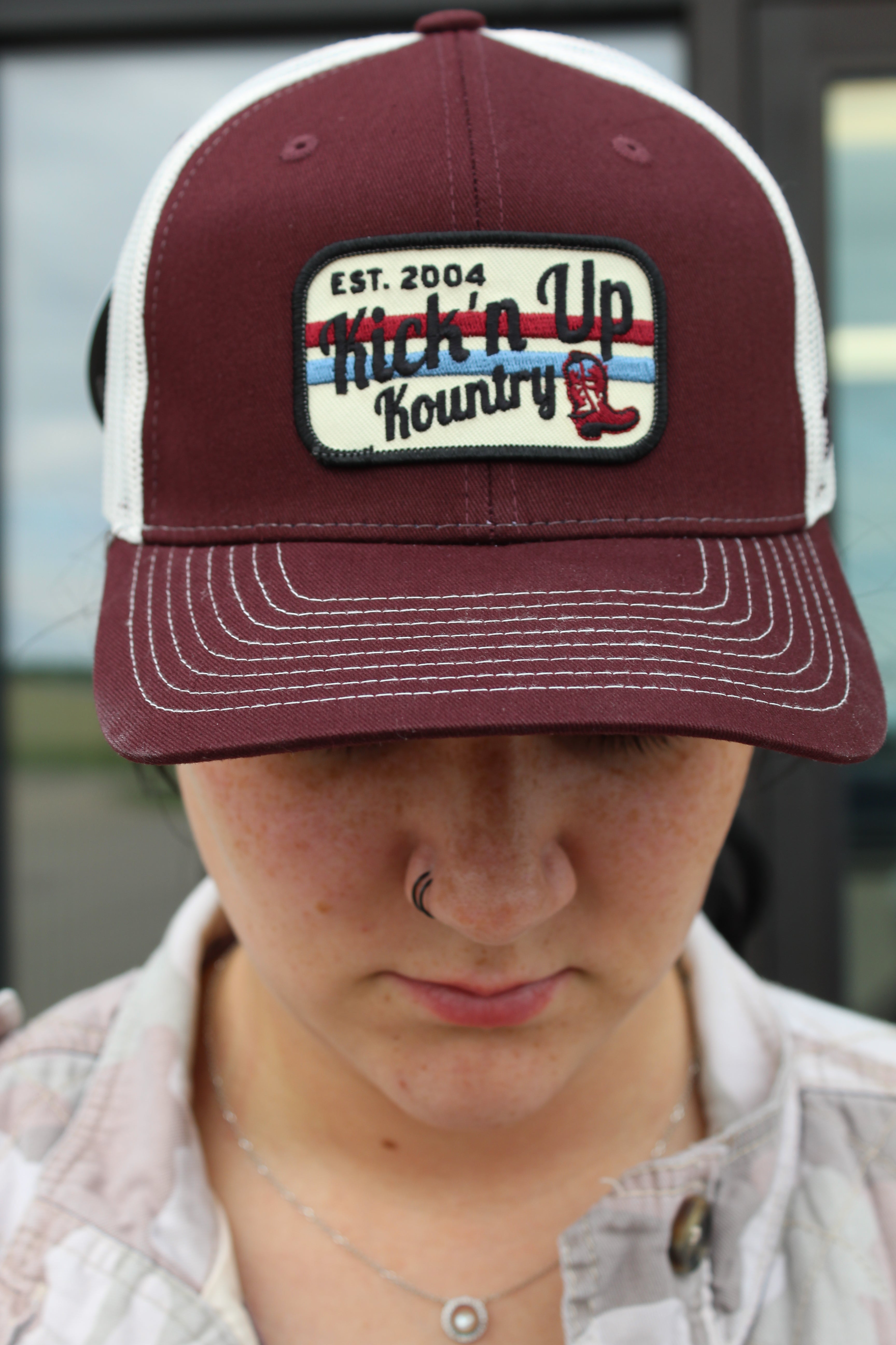 2024 KICK'N UP KOUNTRY BOOTS HAT - MAROON