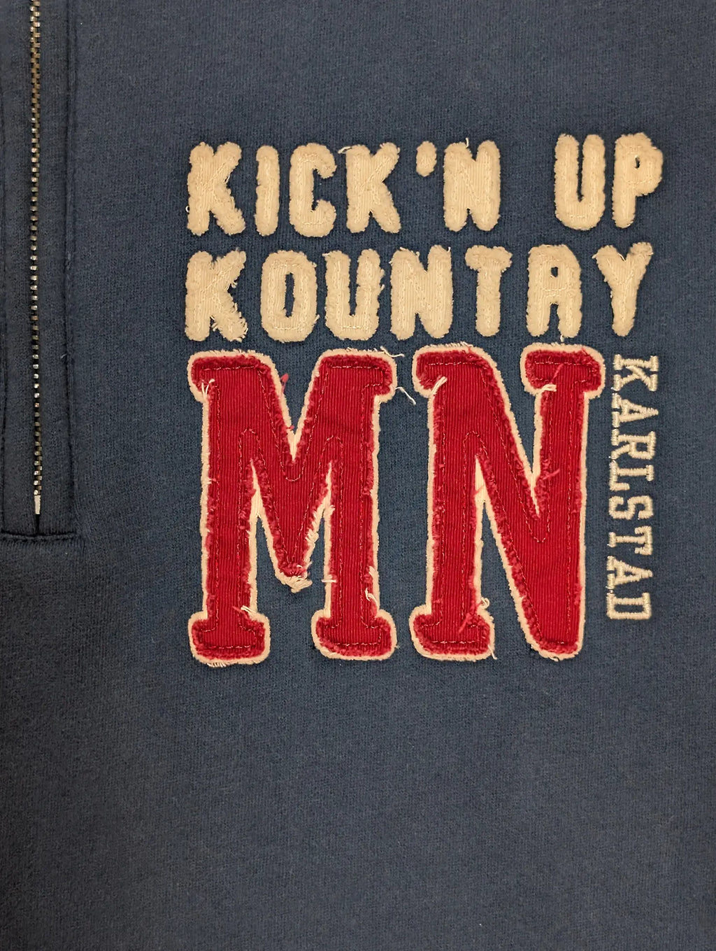 KUK MN Zip-Up - Steel Blue