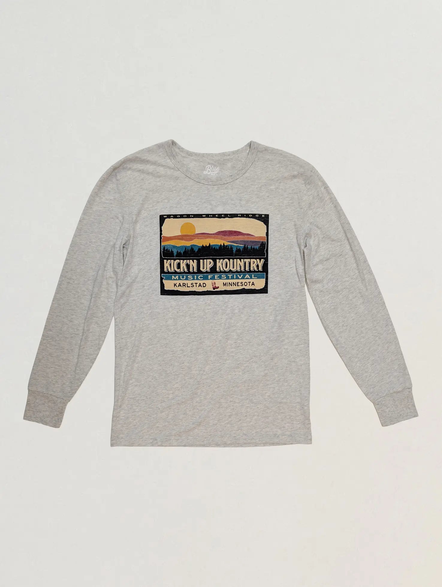 KICK'N UP KOUNTRY LONG SLEEVE - OATMEAL