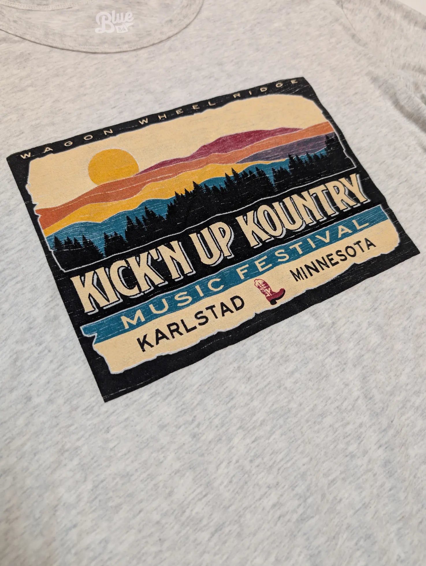 KICK'N UP KOUNTRY LONG SLEEVE - OATMEAL