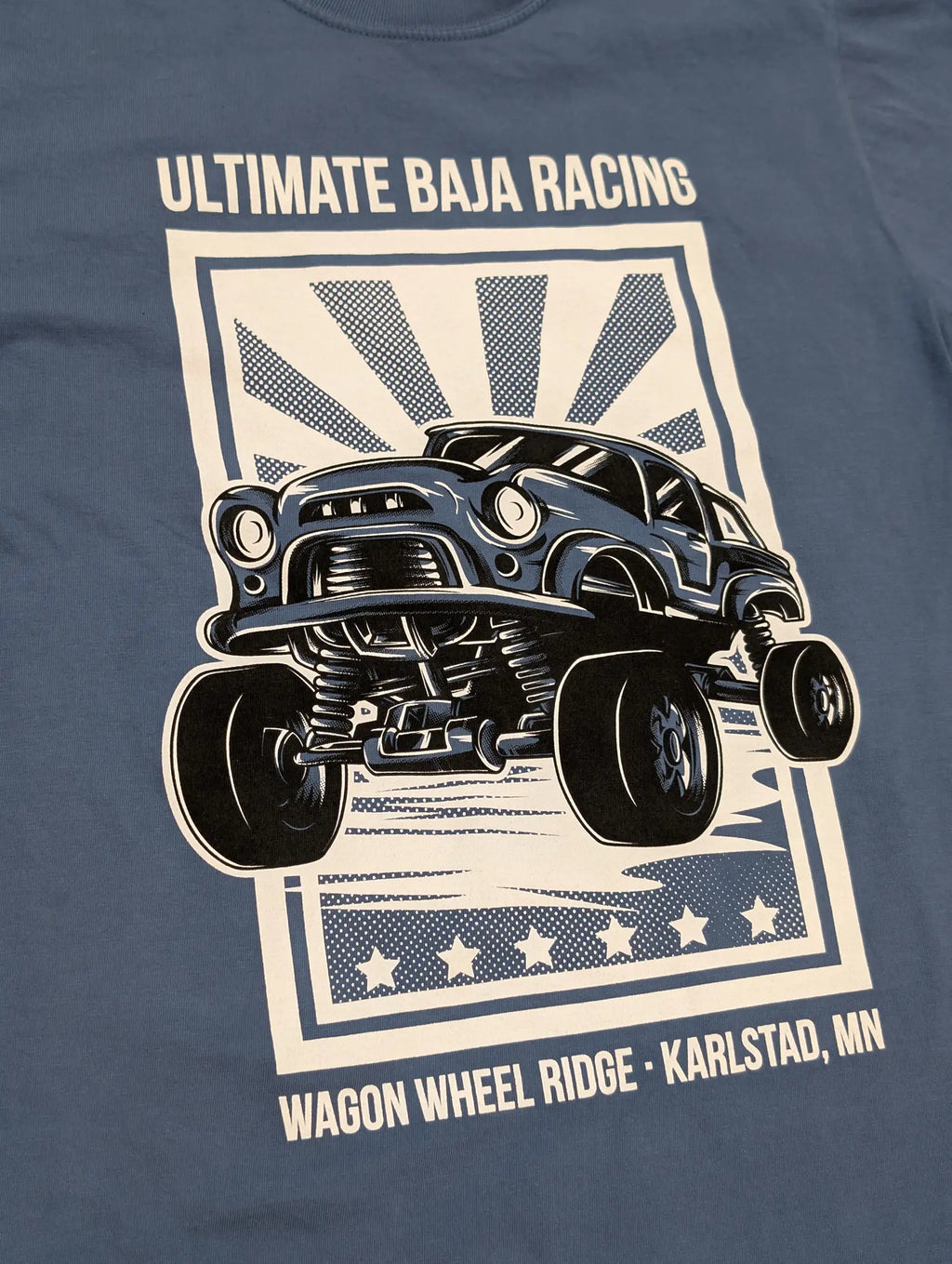 Ultimate Baja Racing Poster Tee - Shadow