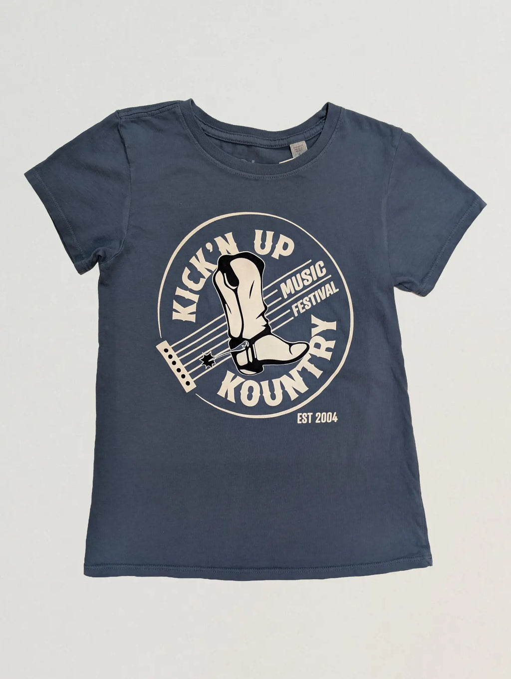 KUK Youth Tee - Slate Blue