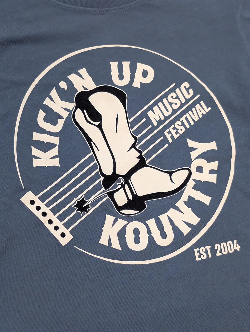 KUK Youth Tee - Slate Blue
