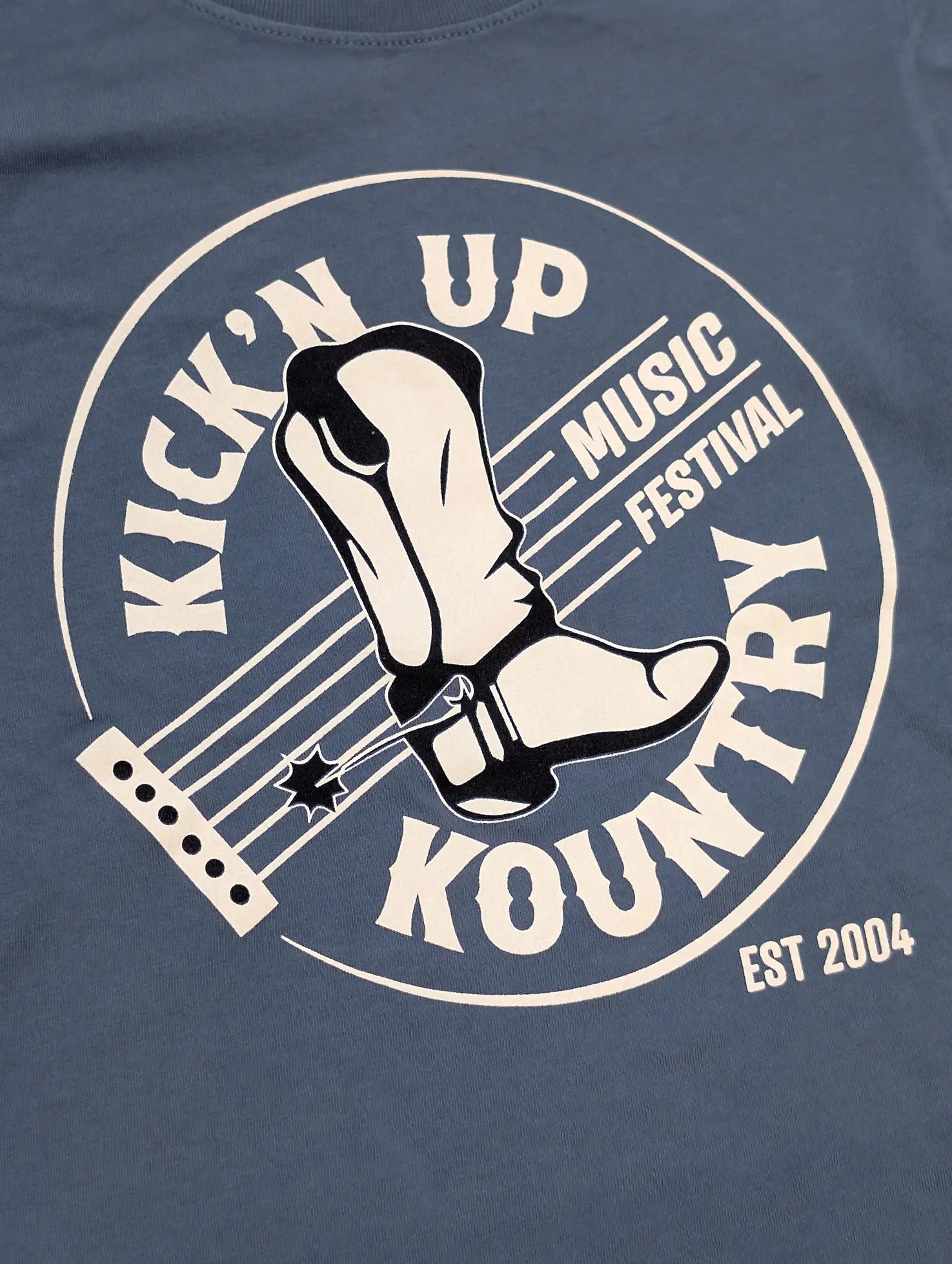 KUK Youth Tee - Slate Blue